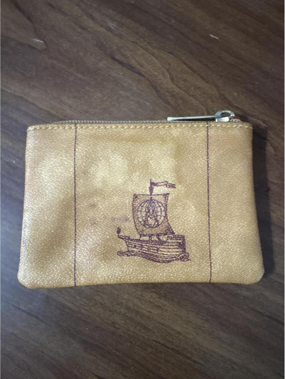 Alviero Martini 1ª Classe Geo Classic Map Print Coin Purse Pouch - Picture 2 of 7